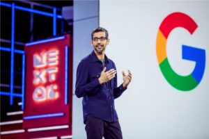 Sundar Pichai as CEO of Google & Alphabet