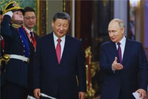 Vladimir Putin and China’s Xi Jinping