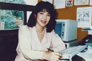Sanae Takaichi young